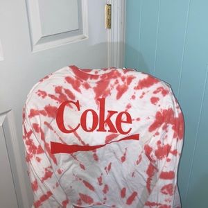 Coke crop top long sleeve